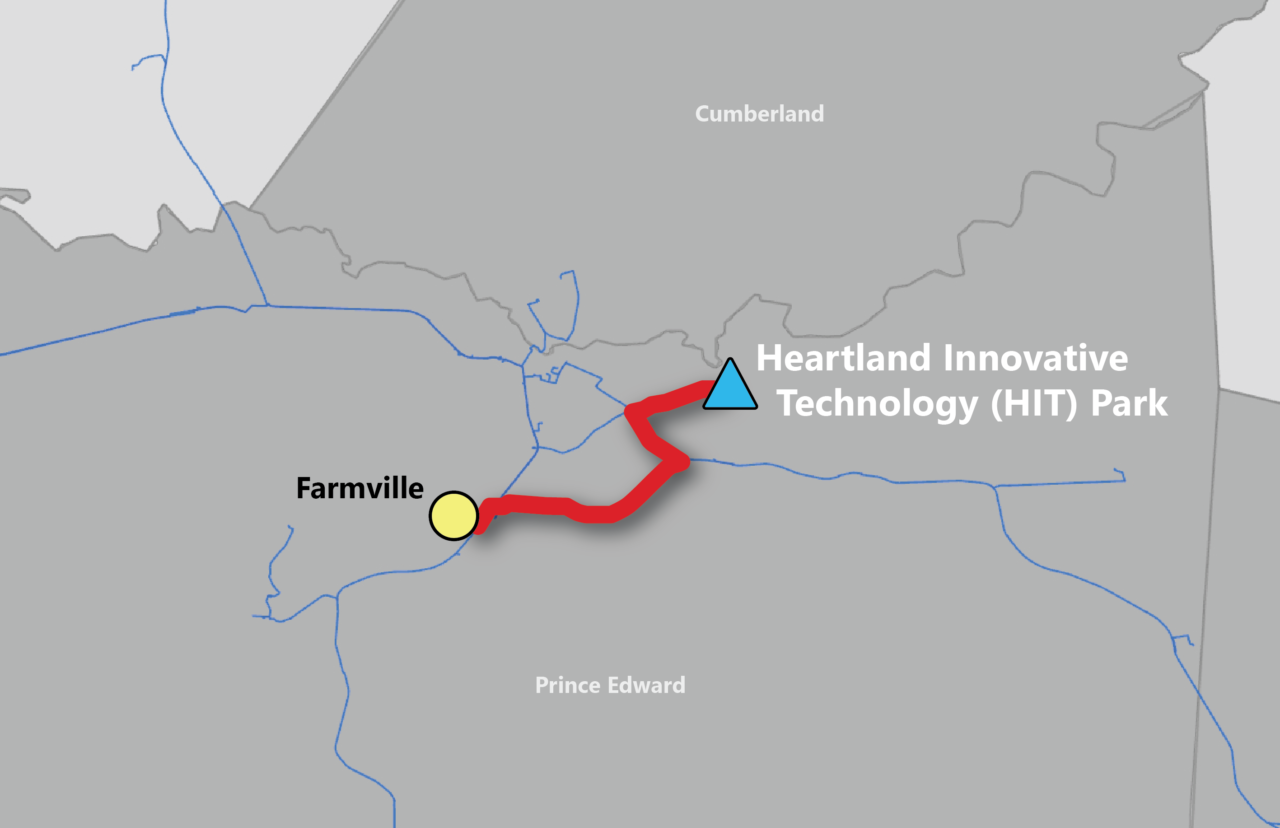 Middle Mile Loop 2023 Middle Mile Grant Expansion - Mid-Atlantic Broadband